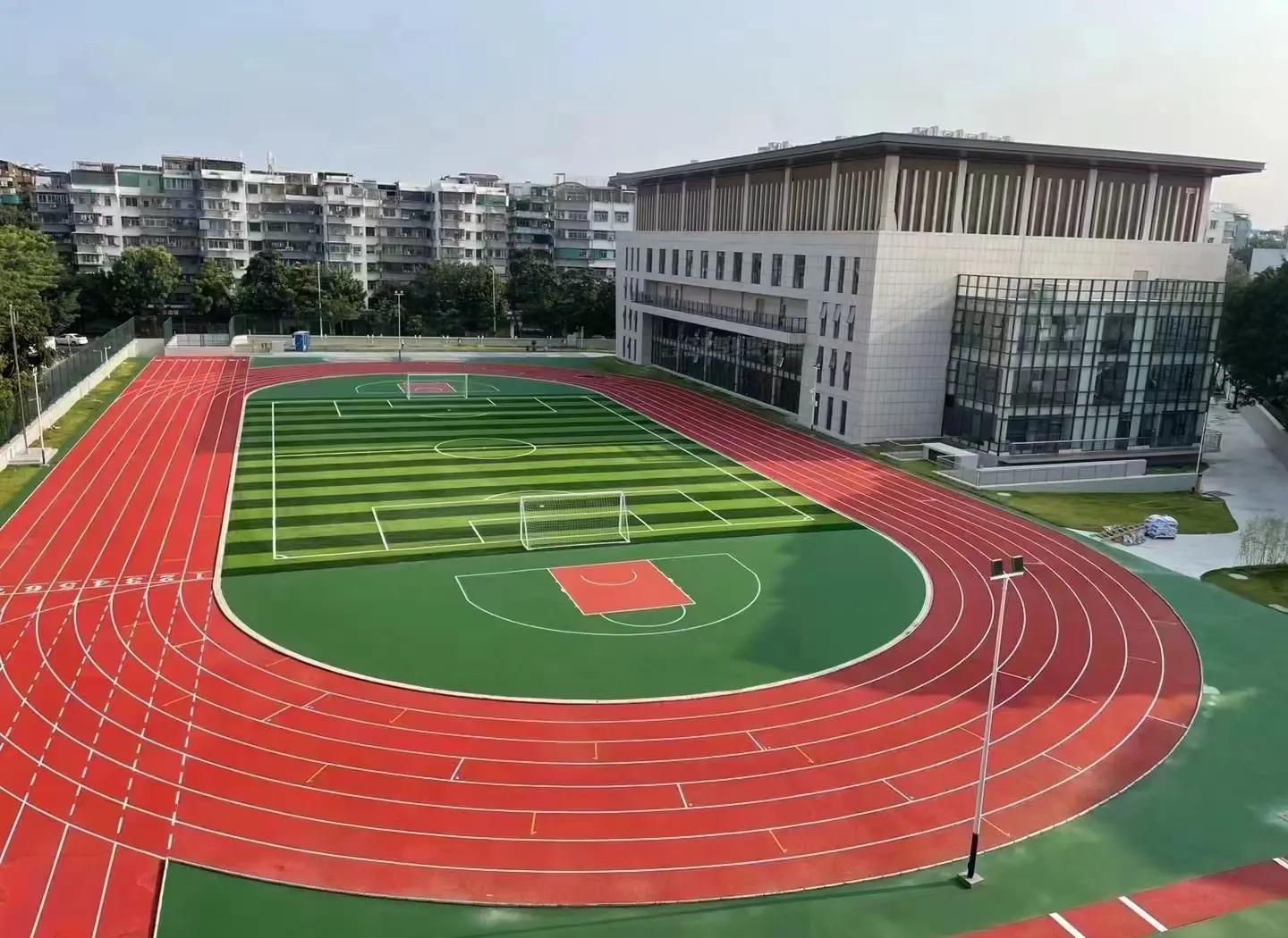 绥化市橡胶跑道塑胶篮球场 - 哪里好